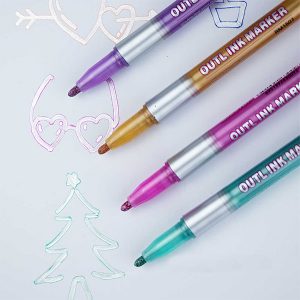 MagicMarkers, 8dílná sada fixů, které vytvářejí magický obrys - Image 3