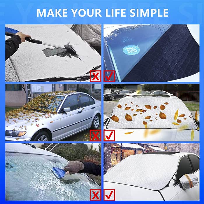 MagneticCarCover, ochrana na čelné sklo - Image 3