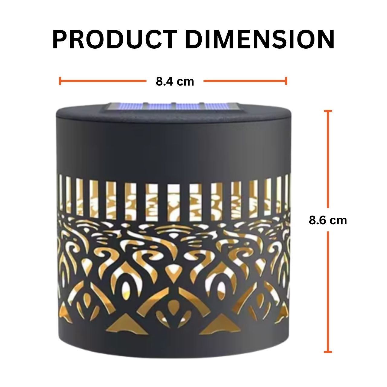 MandalaLamp, solárna nástenná lampa - Image 2