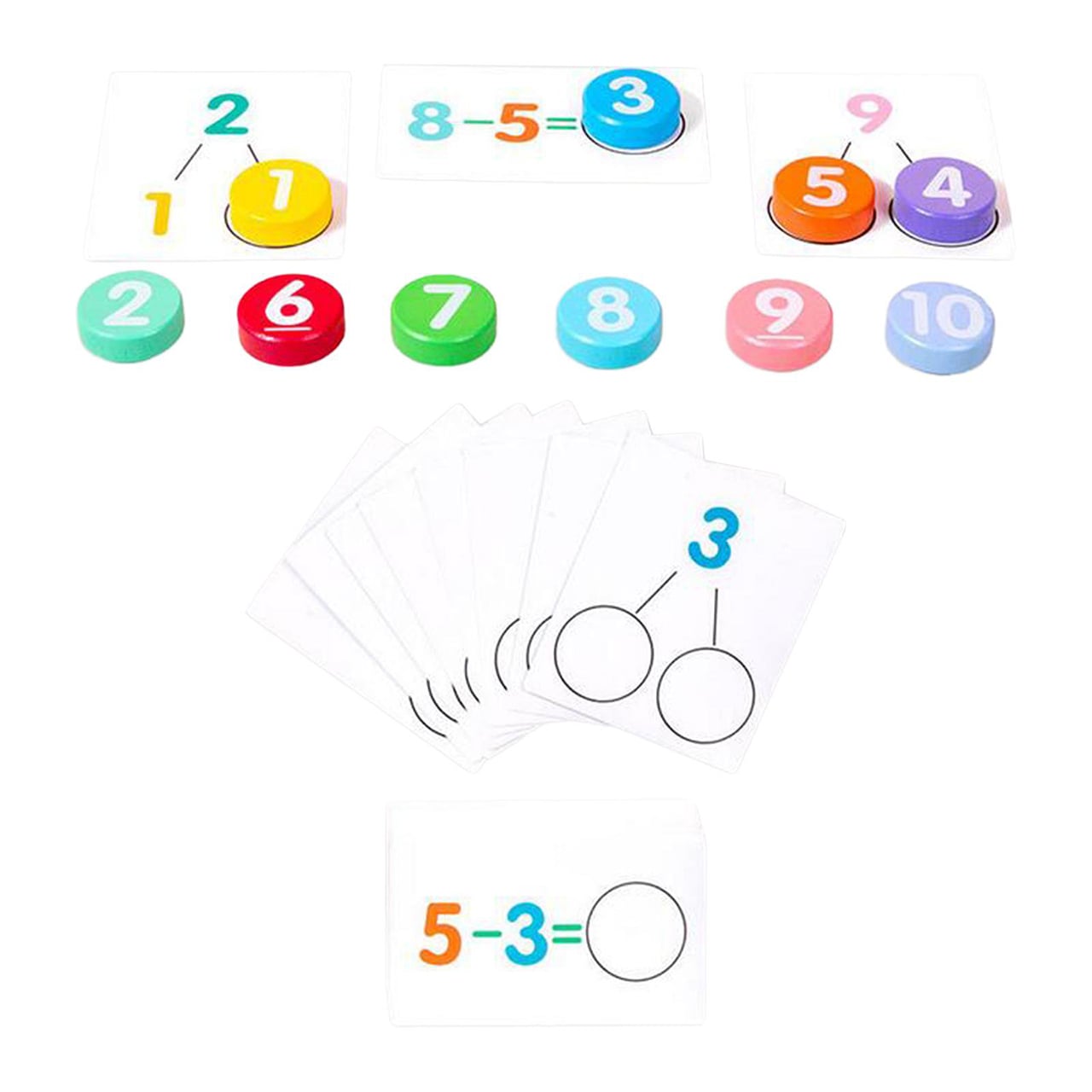 MathCards, vzdelávacia hra na učenie sčítania a odčítania - Image 3