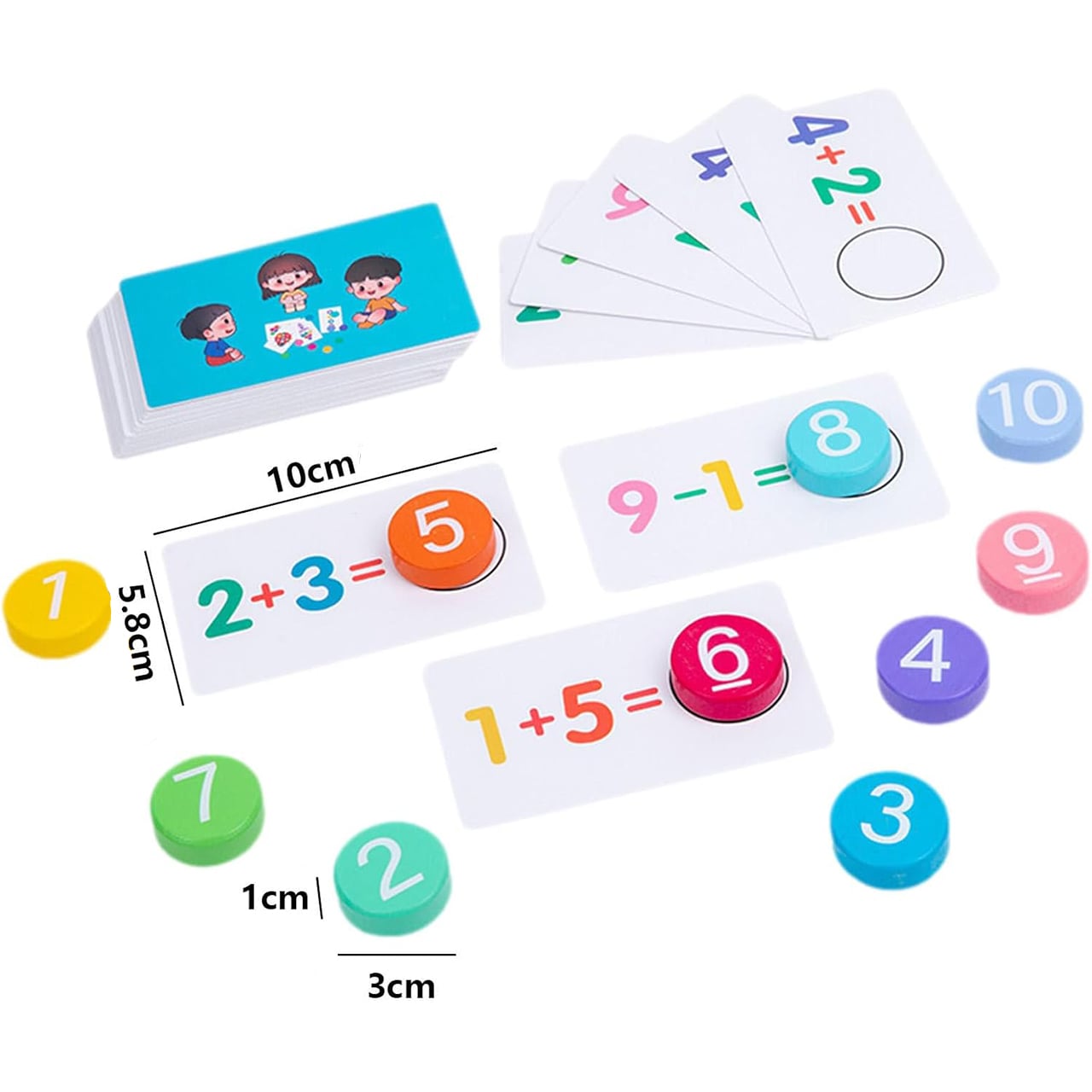 MathCards, vzdelávacia hra na učenie sčítania a odčítania - Image 6
