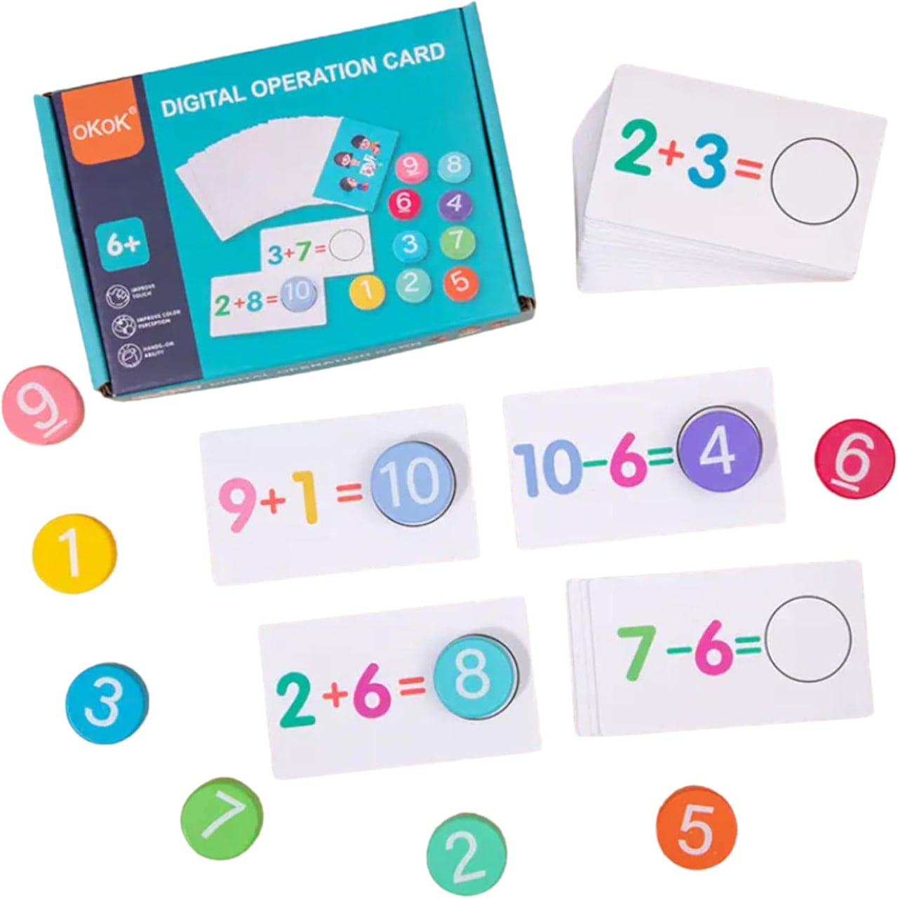 MathCards, vzdelávacia hra na učenie sčítania a odčítania - Image 8