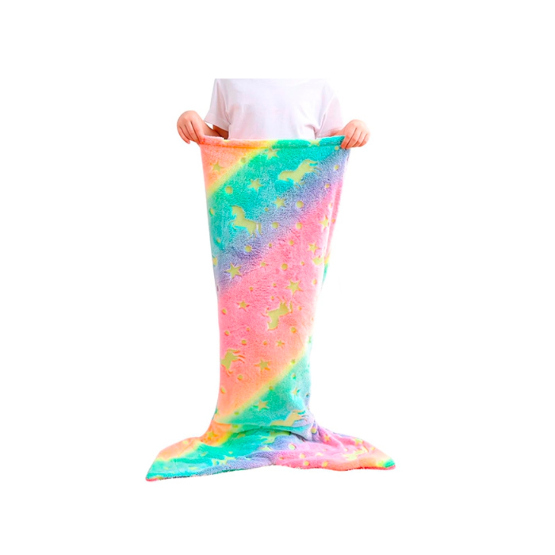 MermaidBlanket, deka v tvare chvosta morského dieťaťa - Image 4