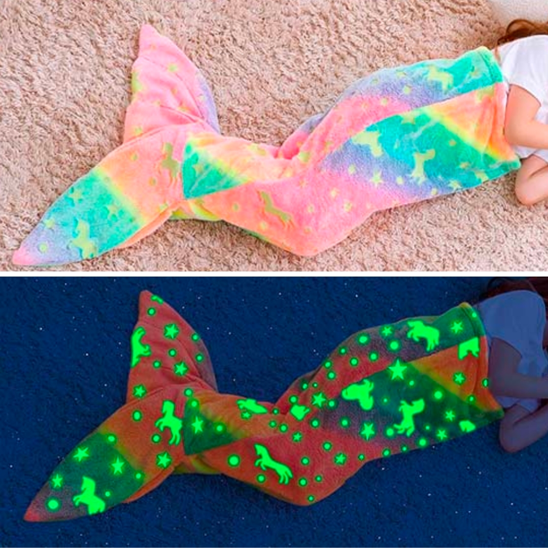MermaidBlanket, deka v tvare chvosta morského dieťaťa - Image 7