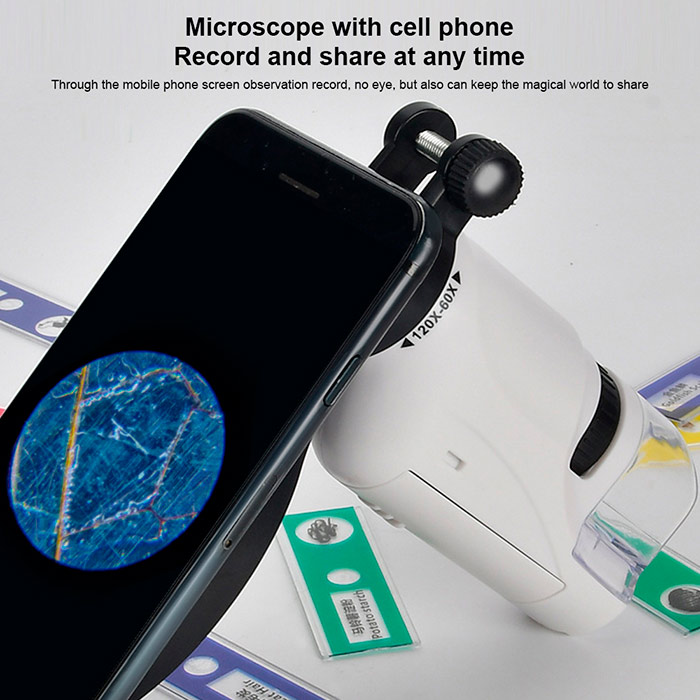 MicroscopeKit, prenosný detský mikroskop - Image 3