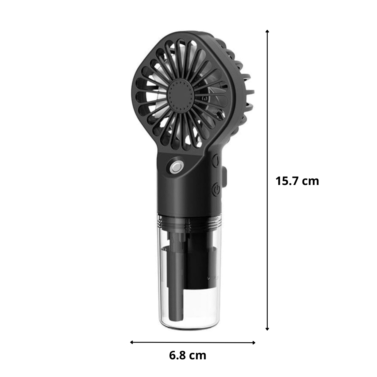 Misty, prenosný mini ventilátor s integrovaným zvlhčovačom - Image 3