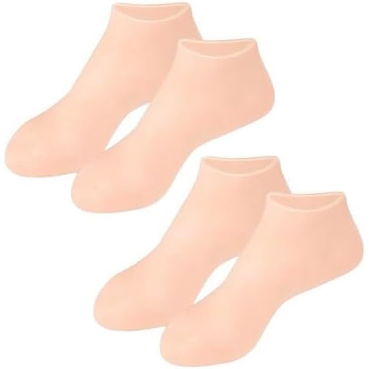 MoistMask, zvlhčujúce silikónové ponožky na starostlivosť o nohy - Image 5