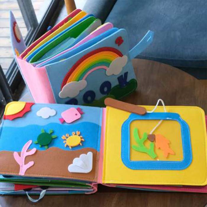 MontessoriBook, tichá kniha s rôznymi aktivitami - Image 5