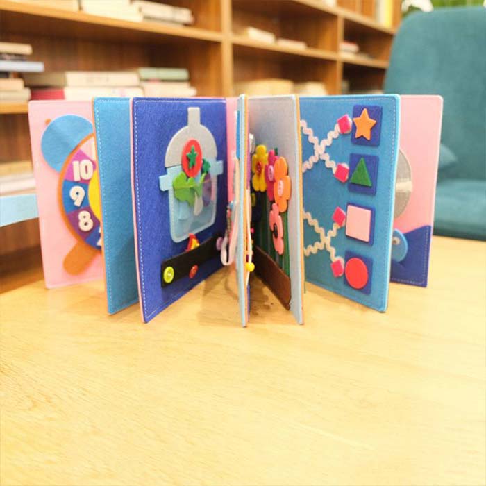 MontessoriBook, tichá kniha s rôznymi aktivitami - Image 9