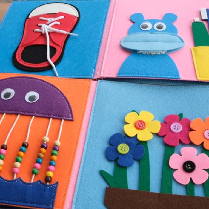 MontessoriBook, tichá kniha s rôznymi aktivitami - Image 10