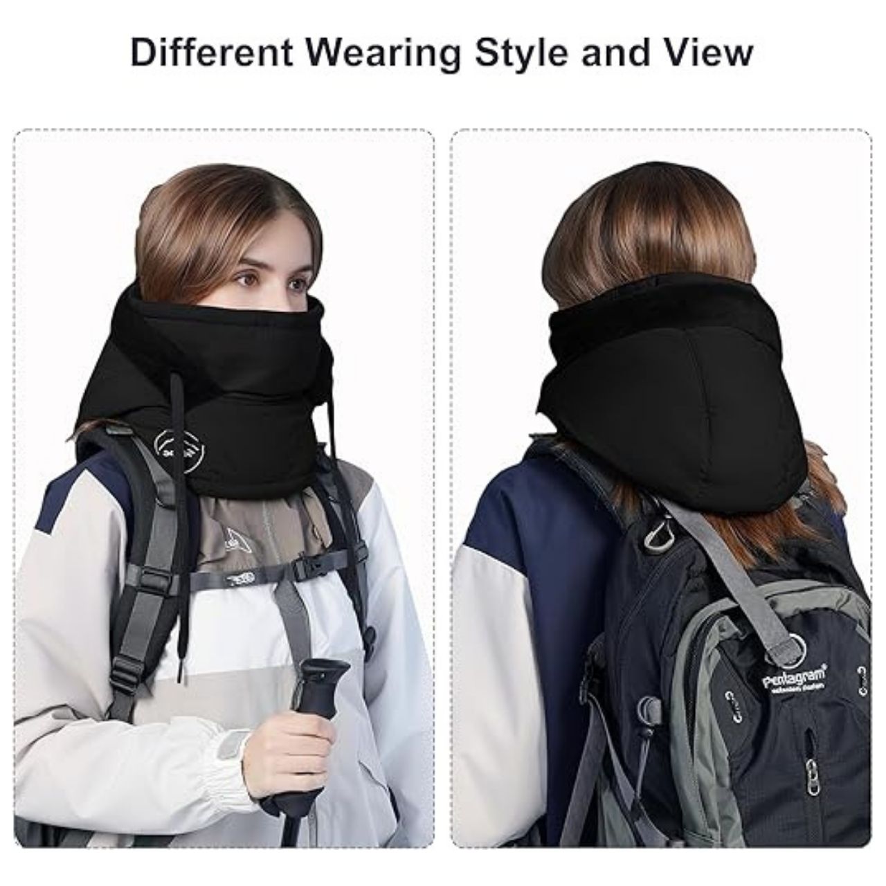 MuffHat, zimná čiapka so šálom a maskou - Image 7