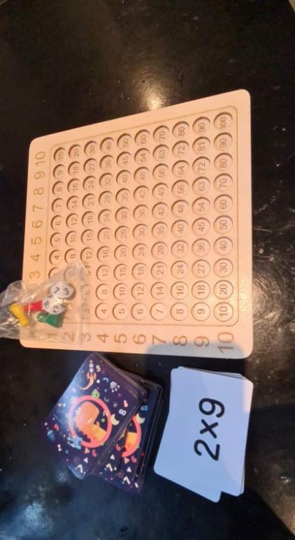 MultiplicationGame, stolová hra s násobením do 100 - Image 8