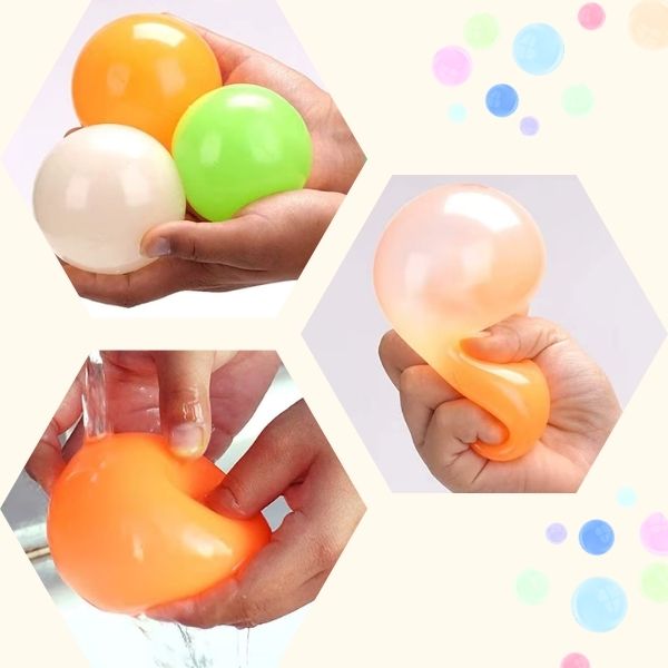 NEONBALLS, Svetel antistresový loptičky GlowBuddies - Image 5