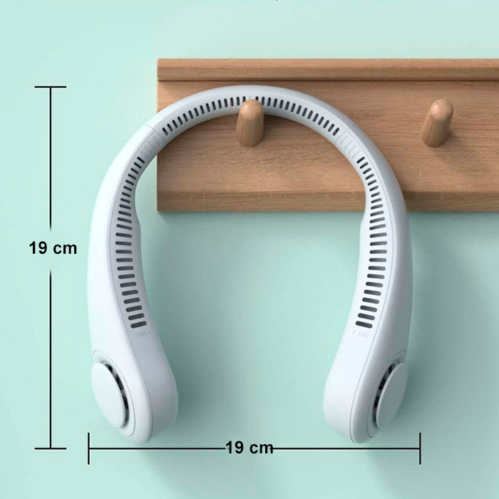 NeckFan, prenosný ventilátor, ktorý si môžete zavesiť na krk - Image 2