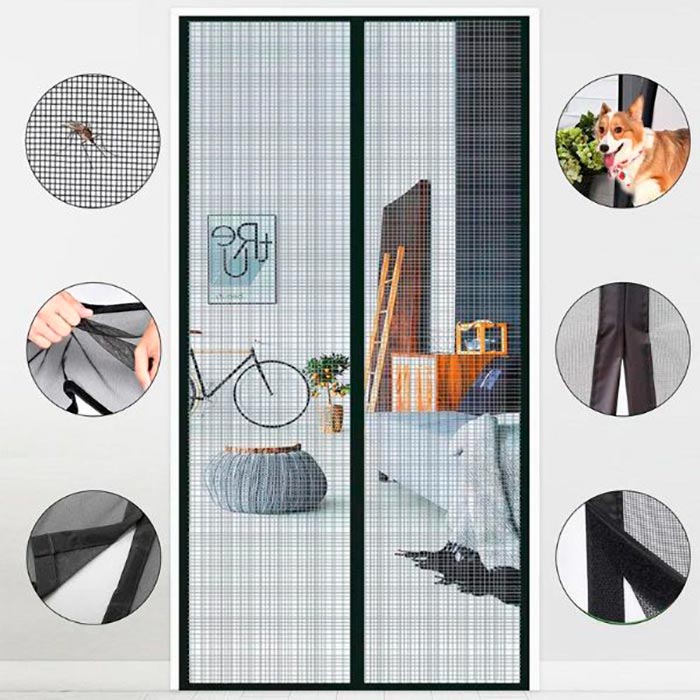 NoInsectCurtain, magnetická sieťka proti komárom - Image 5