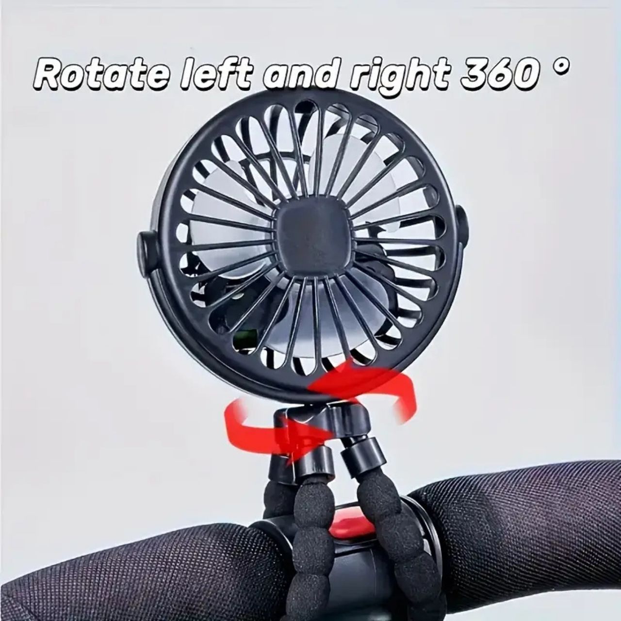 Octy, mini ventilátor s flexibilným stojanom - Image 3