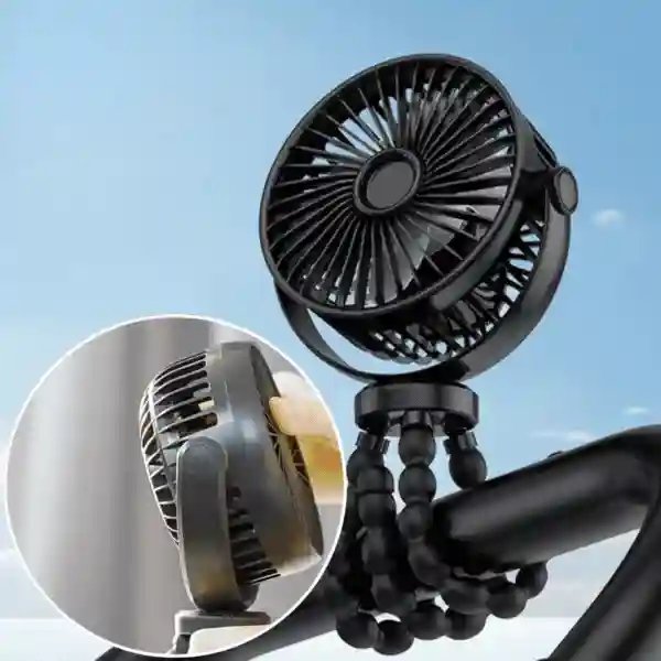Octy, mini ventilátor s flexibilným stojanom - Image 10