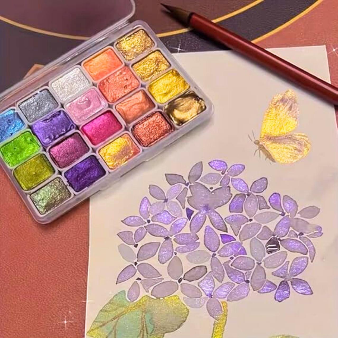 Palette, set 20 brilantných farieb - Image 6