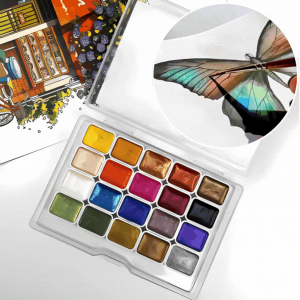 Palette, set 20 brilantných farieb - Image 8