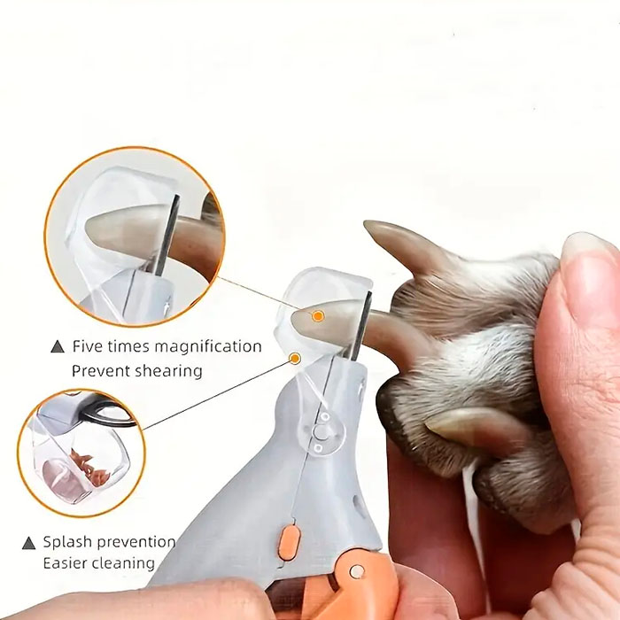 PawGloTrim, kliešte na strihanie pazúrov so svetlom LED - Image 4