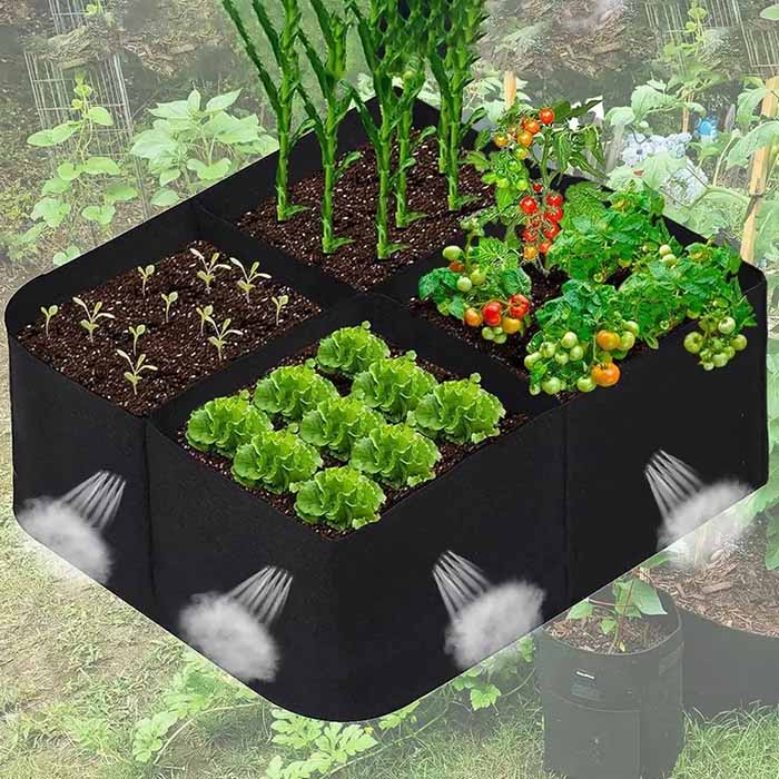 Pocket4Garden, prenosný záhon s 4 samostatnými priehradkami - Image 5