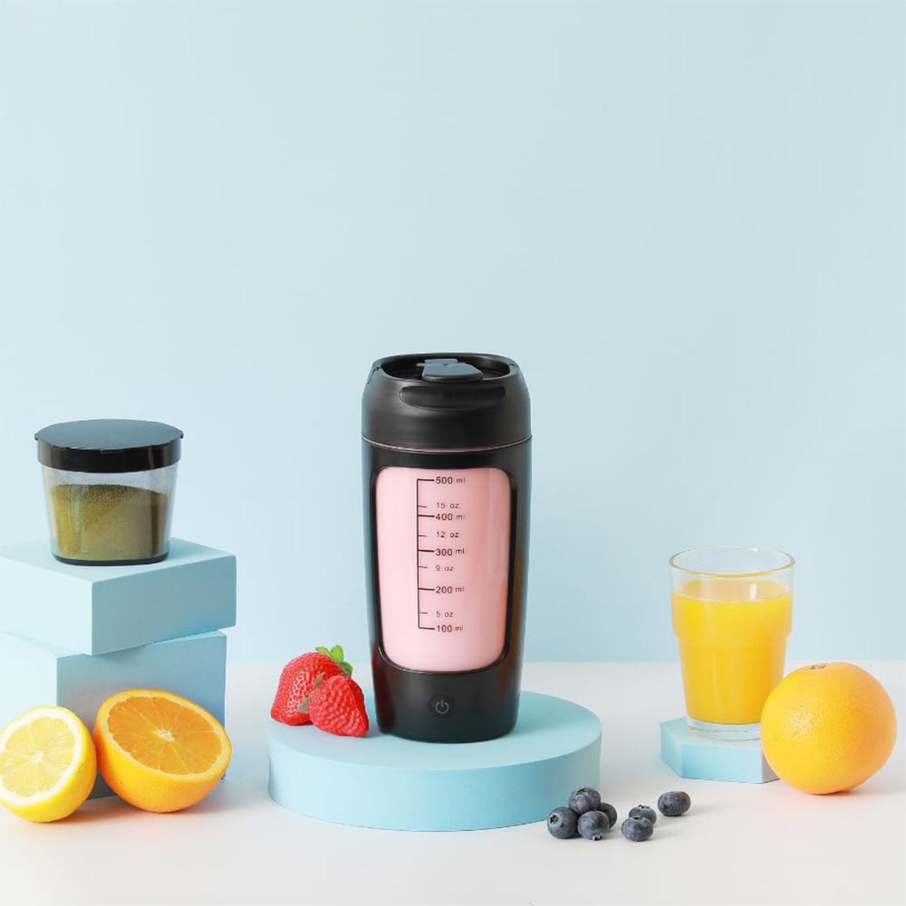 ProteinShaker, elektrický shaker s nádobou, ktorá je zároveň fľašou - Image 10
