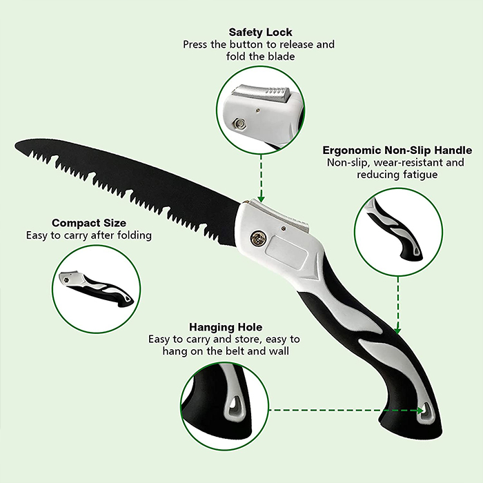 PruningSaw, skladacia záhradná píla na stromy a kríky - Image 10
