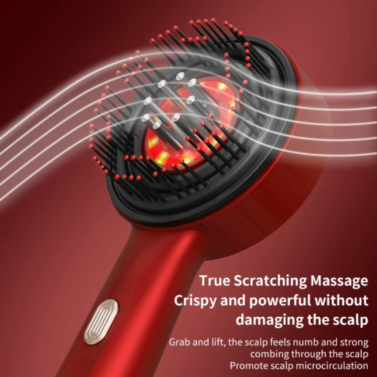 Scalpyx, LED masážna kefa na stimuláciu rastu vlasov - Image 2