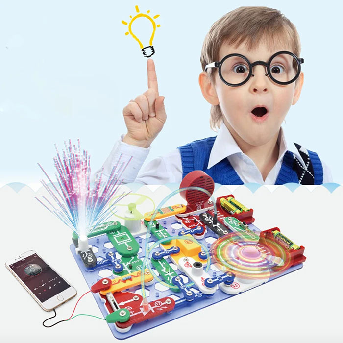 ScienceKit, didaktická hračka, kde dieťa sa učí základy elektriny (17-dielny svet) - Image 4