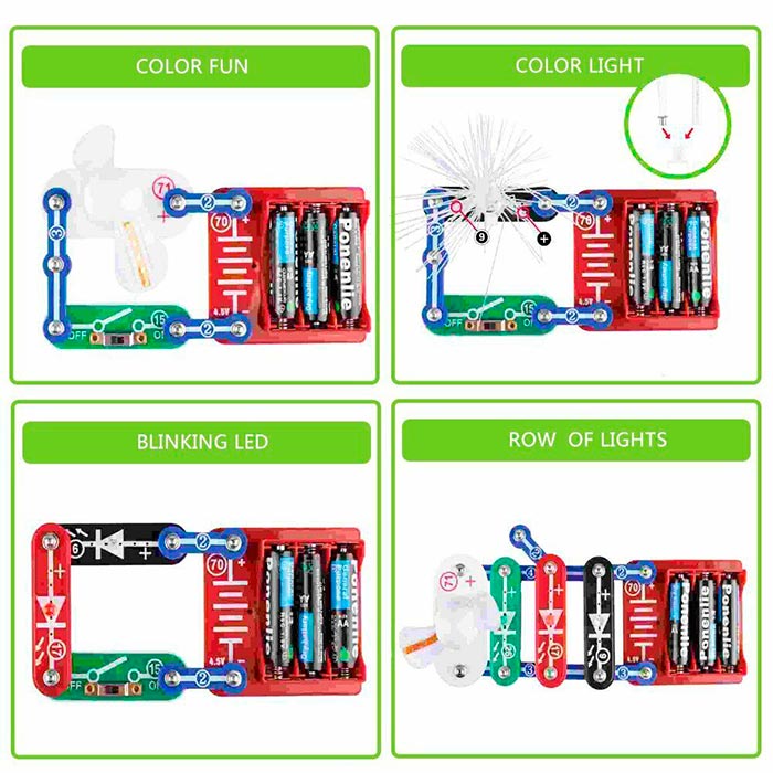ScienceKit, didaktická hračka, kde dieťa sa učí základy elektriny (17-dielny svet) - Image 5