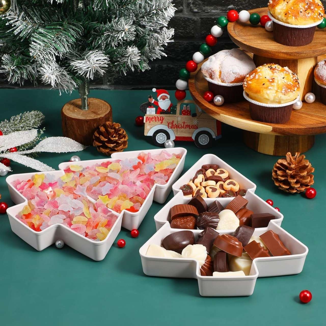 ServingTray, vianočný servírovací podnos v tvare jedličky - Image 10