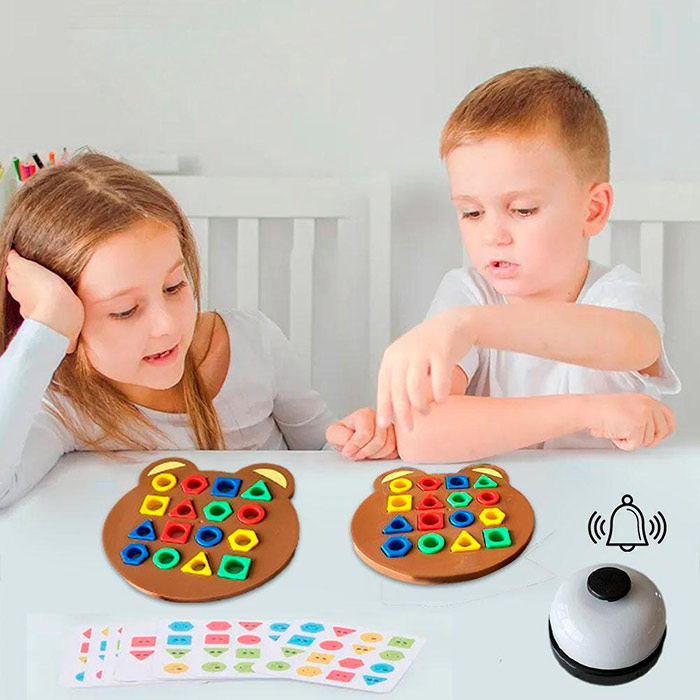 ShapeMatchingGame, detská stolová hra, v ktorej sa deti učia o tvaroch a farbách - Image 7