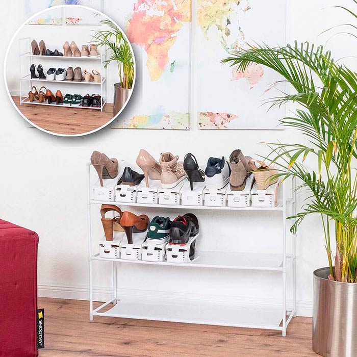 ShoeRack, priestorovo úsporný organizér na topánky (5 kusov) - Image 4