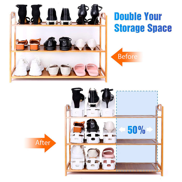 ShoeRack, priestorovo úsporný organizér na topánky (5 kusov) - Image 6