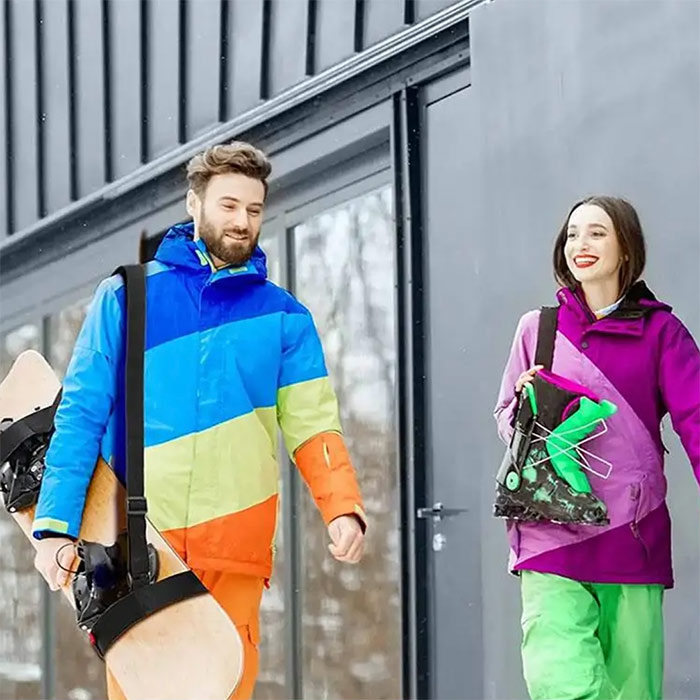 SkiBundle, popruh na nosenie lyží + univerzálne mačky ZDARMA - Image 6