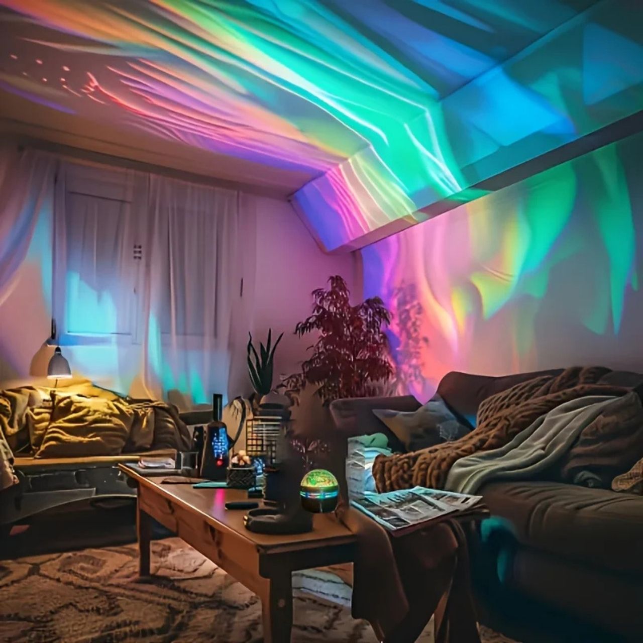 SkyStarry, LED nočná lampa s hviezdnou oblohou - Image 4