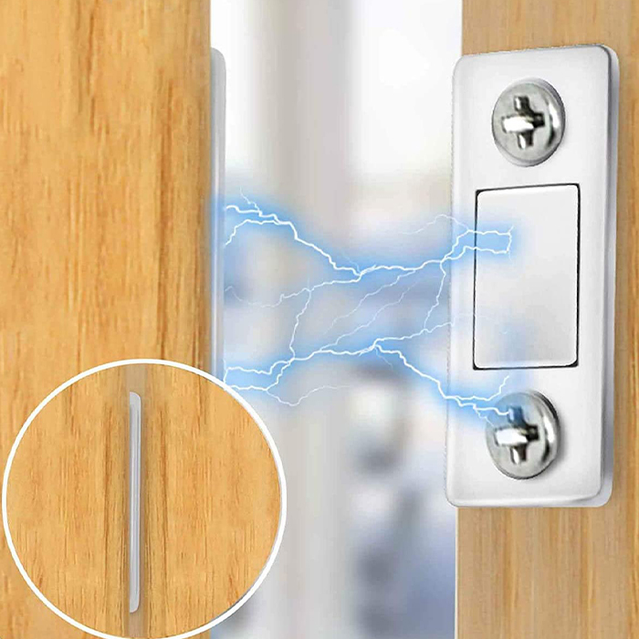 SmoothStop, magnetické dosky pre jednoduché zatváranie dverí (2 sady) - Image 2