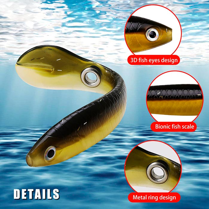 SoftLures, návnada na ryby (5 kusov) - Image 4