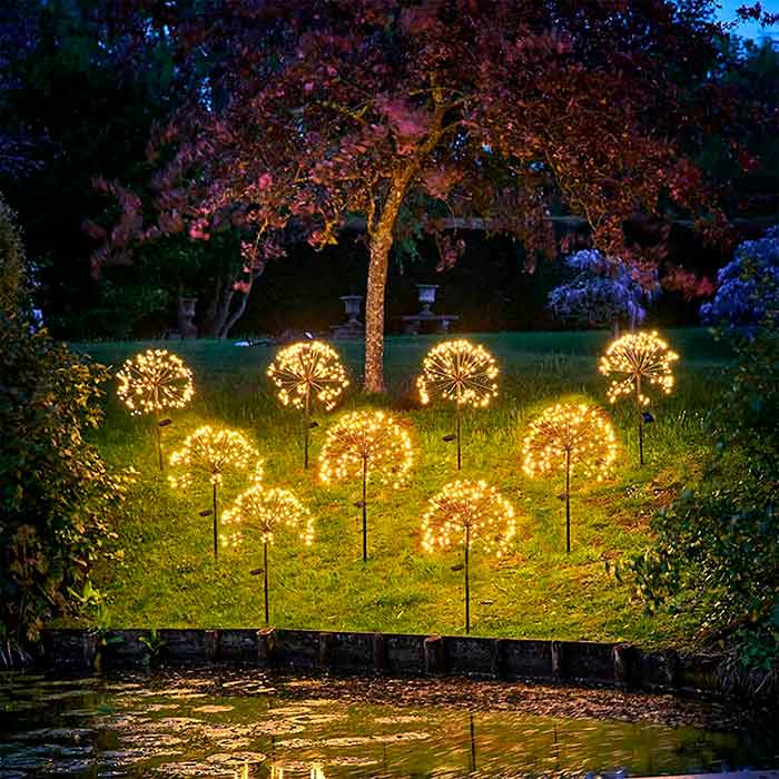 SolarFireworkLamp, solárna lampa (90 LED svetiel) - Image 6