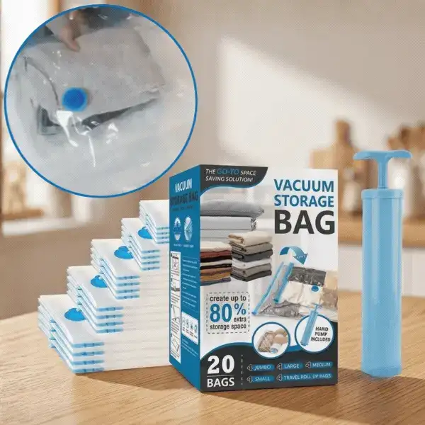 Vákuové úložné vrecká na oblečenie, SpaceBags