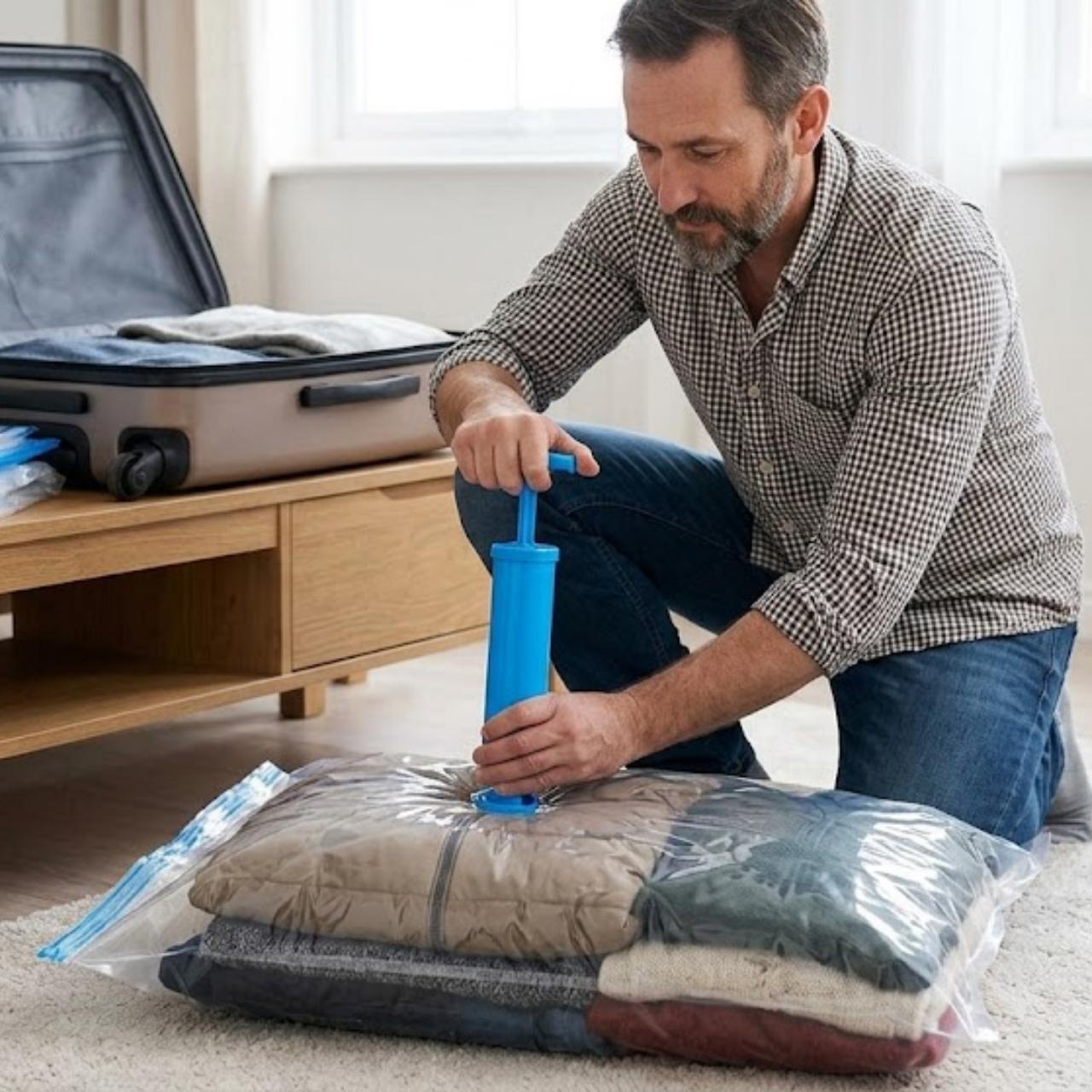 Vákuové úložné vrecká na oblečenie, SpaceBags - Image 12