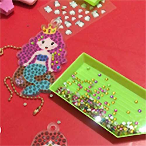 SparkleStickers, kreatívna sada na nanášanie farebných diamantov na nálepky - Image 8