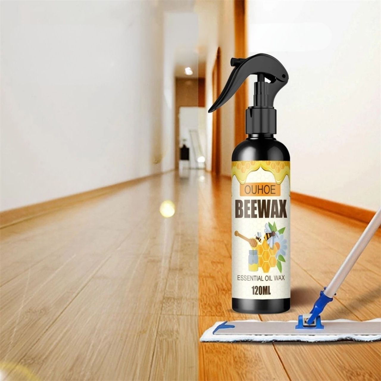 SprayBee, prírodný sprej na čistenie a obnovu drevených povrchov - Image 3