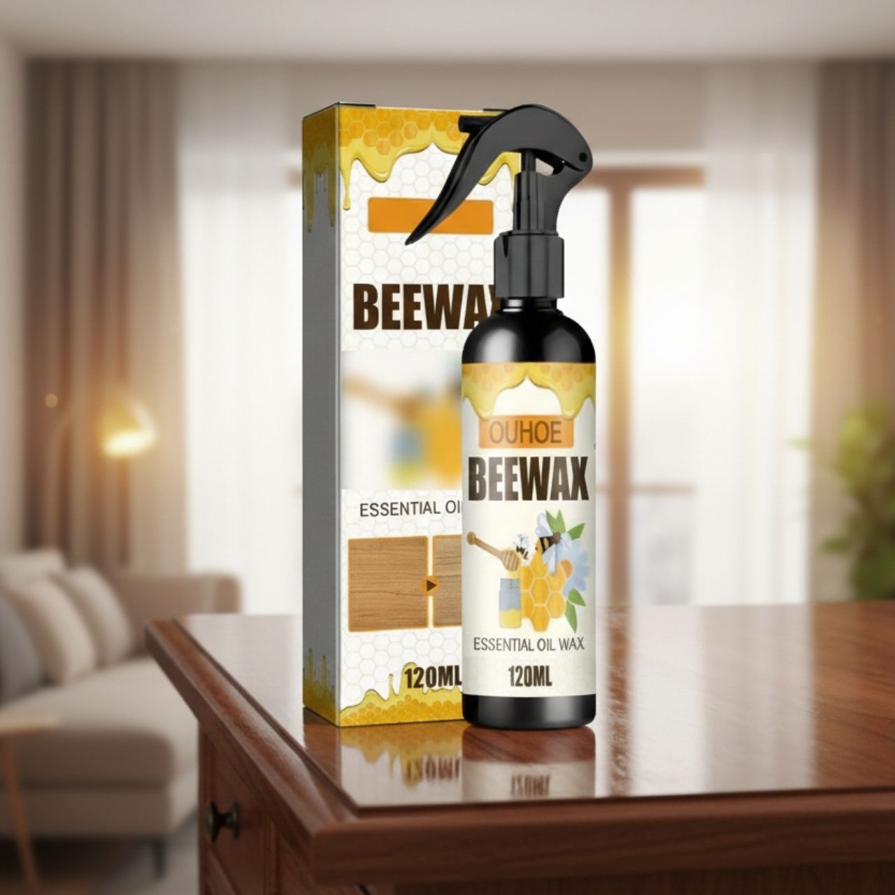 SprayBee, prírodný sprej na čistenie a obnovu drevených povrchov - Image 6