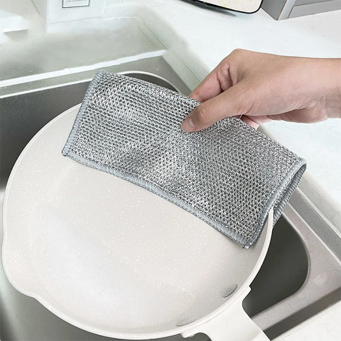 SteelCloths, pevné handry na čistenie tvrdohlavých škvŕn (4 ks) - Image 3