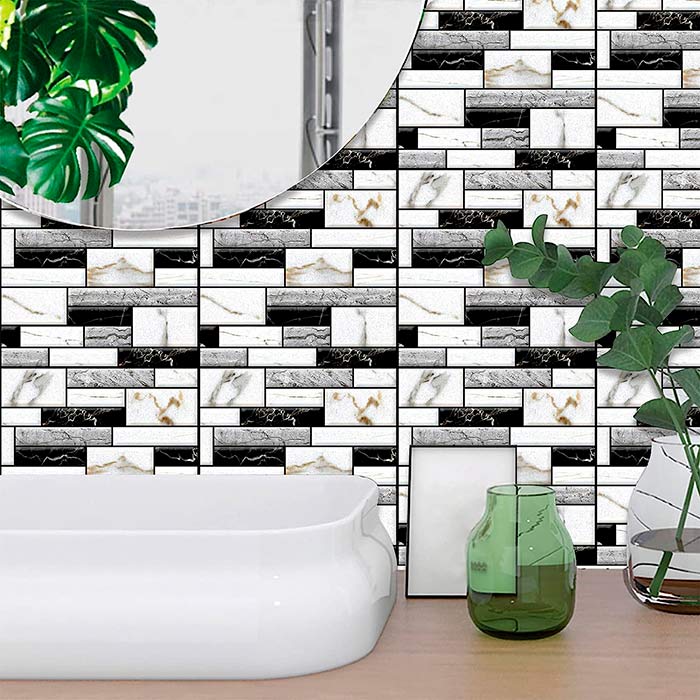 StickMarble, 3D tapety na stenu s mramorovým vzhľadom (10 ks) - Image 8