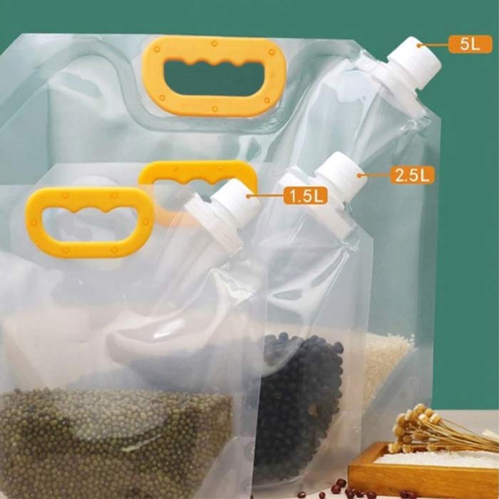 3 pevné úložné tašky v 1,5l, 2,5l a 5l!
