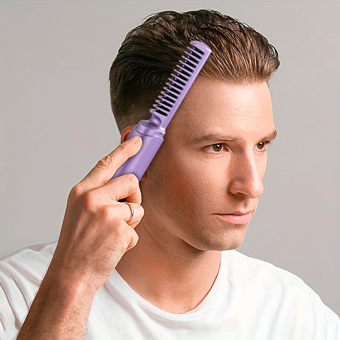 StraightHair, prenosný hrebeňový žehlička na vlasy - Image 8