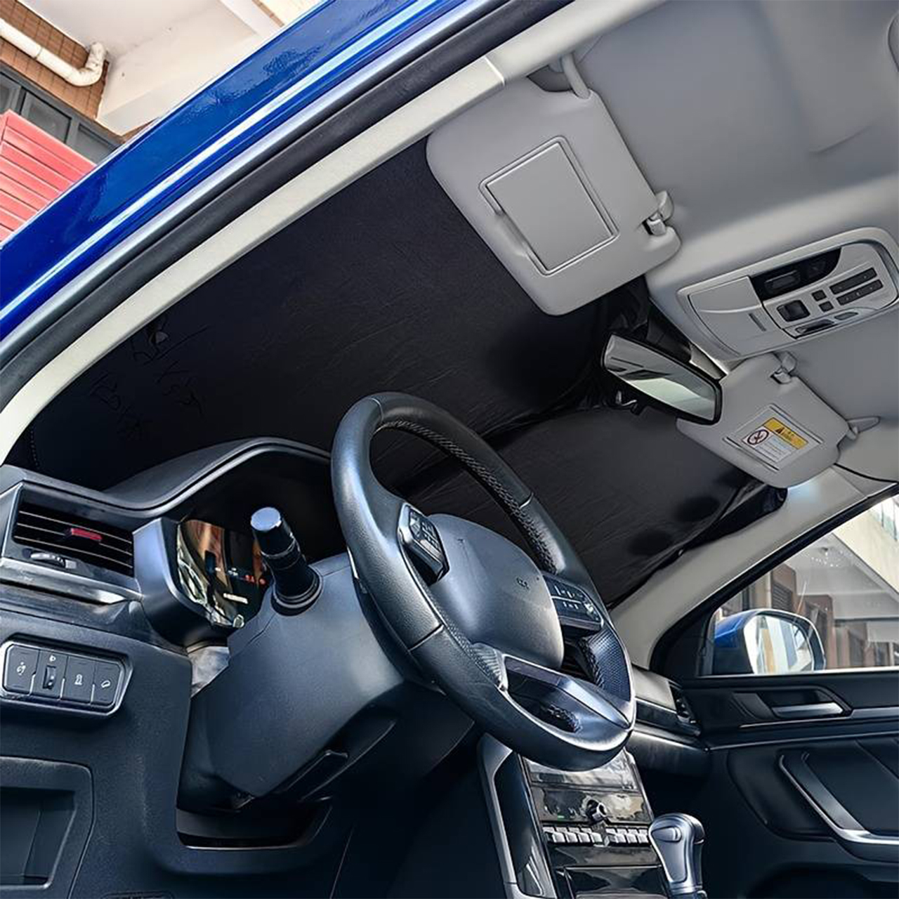 SunVisor, zasúvacia slnečná clona na čelné sklo auta - Image 6