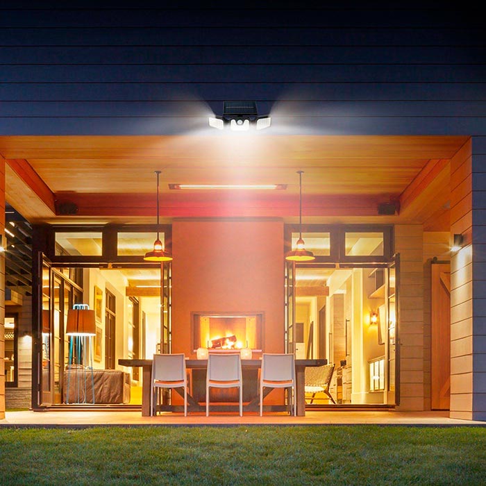 TripleSolar 3-stranová solárna lampa - Image 7